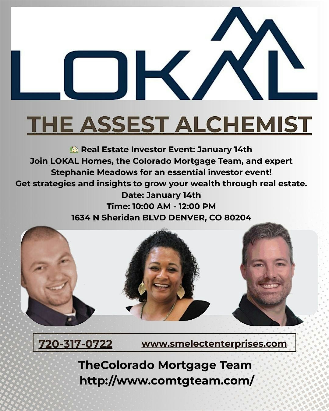 The Asset Alchemist, 14 January | Event in Denver | AllEvents