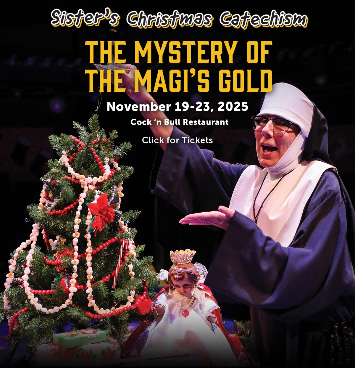 Sister's Christmas Catechism: The Mystery of the Magi's Gold, 18 December | Event in Worcester | AllEvents