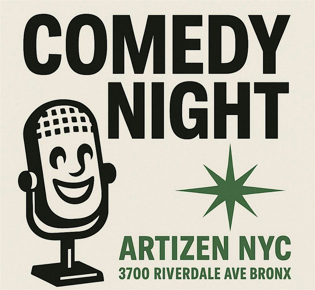 ARTIZEN Comedy Night, 19 December | Event in The Bronx | AllEvents