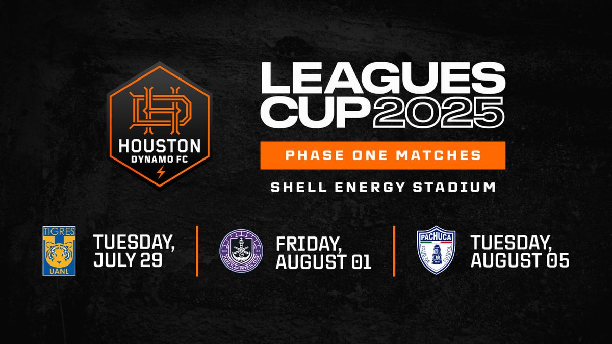 Leagues Cup Phase 1: Houston Dynamo FC vs Tigres UANL, 29 July | Event in Houston | AllEvents