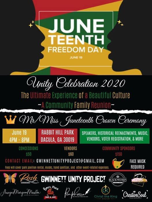Gwinnett Unity Project Presents Juneteenth Unity ...