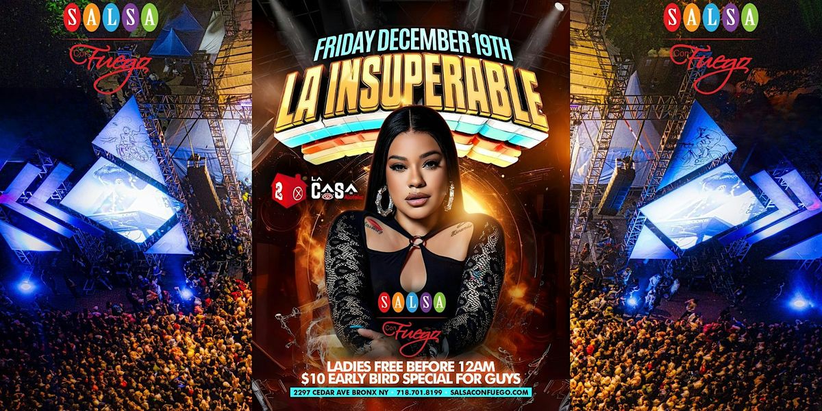 LA INSUPERABLE Prefomance at Salsa Con Fuego NYC, 19 December | Event in The Bronx | AllEvents