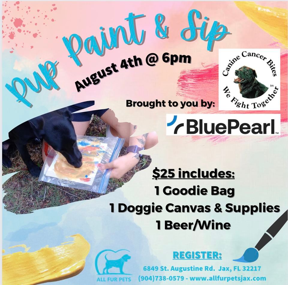 Pup Paint and Sip, 6849 St Augustine Rd, Jacksonville, FL 322172817