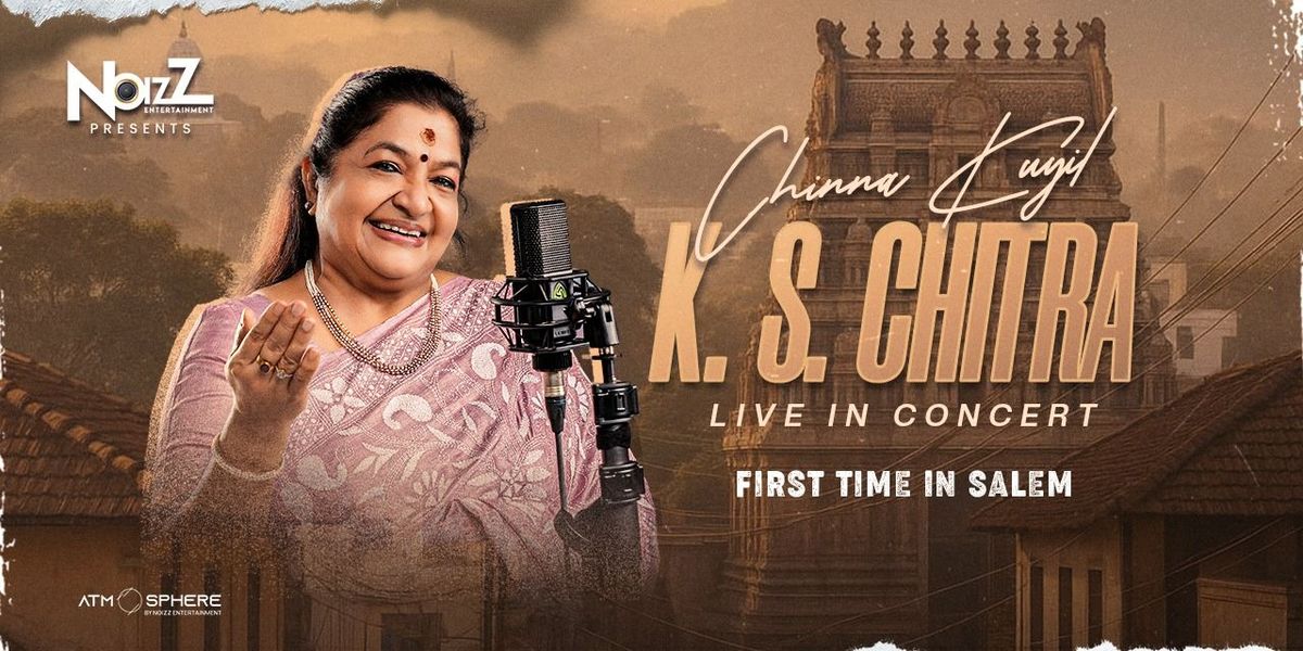K S CHITRA LIVE IN SALEM, 6 December | Event in Salem | AllEvents