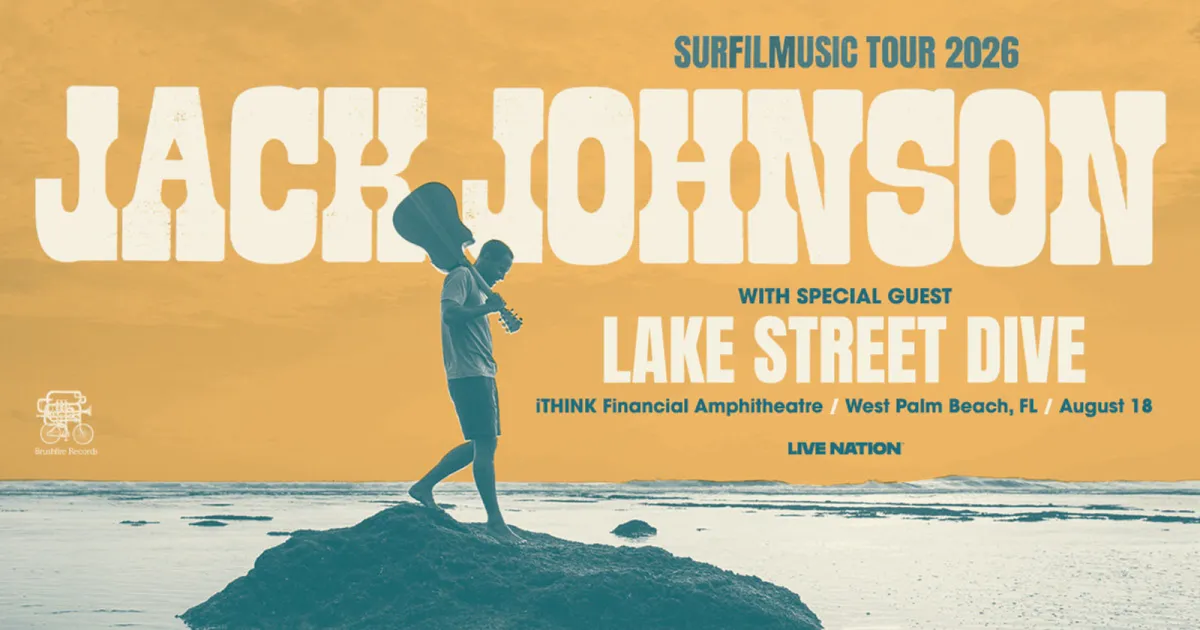 Jack Johnson with Lake Street Dive, 31 August | Event in Dallas | AllEvents
