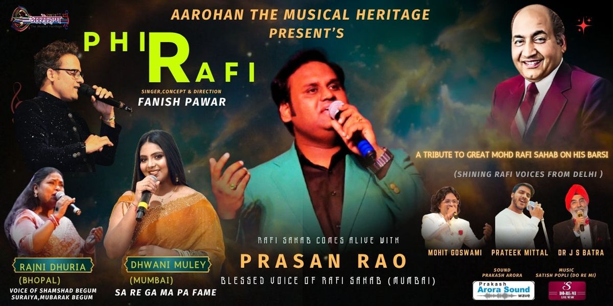 PHIR - RAFI TRIBUTE TO MOHD RAFI BY PRASAN RAO