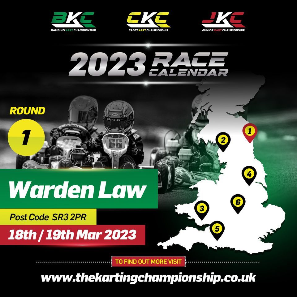 Round 1 Warden Law, KNE Karting North East, Sunderland, March 18