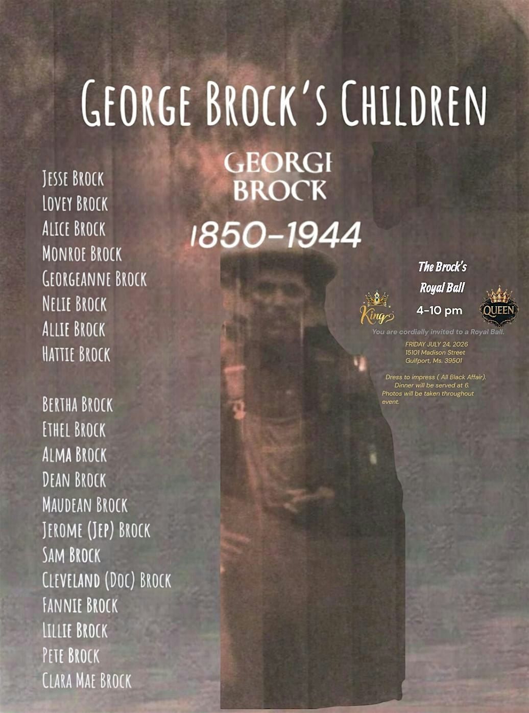 Brock's Family Reunion, 24 July | Event in Gulfport | AllEvents