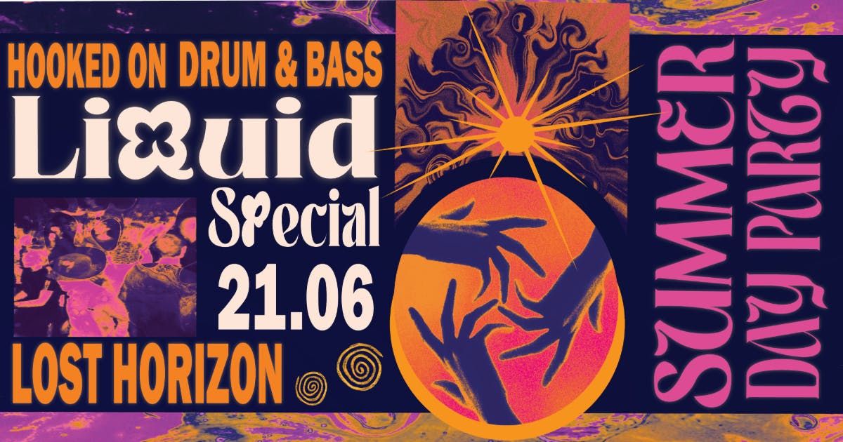 Hooked On Drum &amp; Bass - Liquid Special, 21 June | Event in Bristol | AllEvents