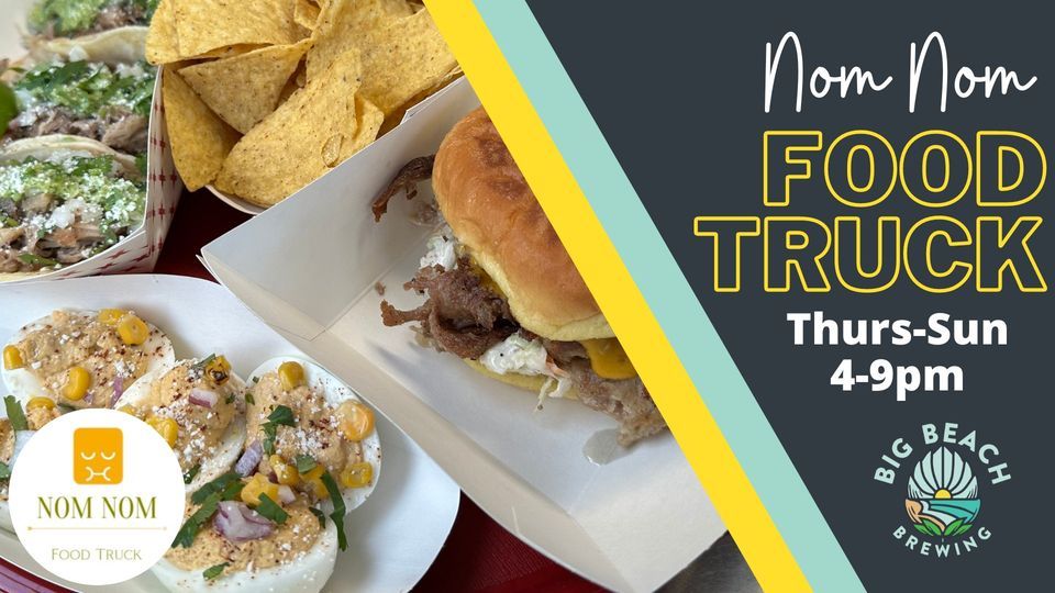 Food Truck Nom Nom Food Truck, Big Beach Brewing Company, Gulf Shores