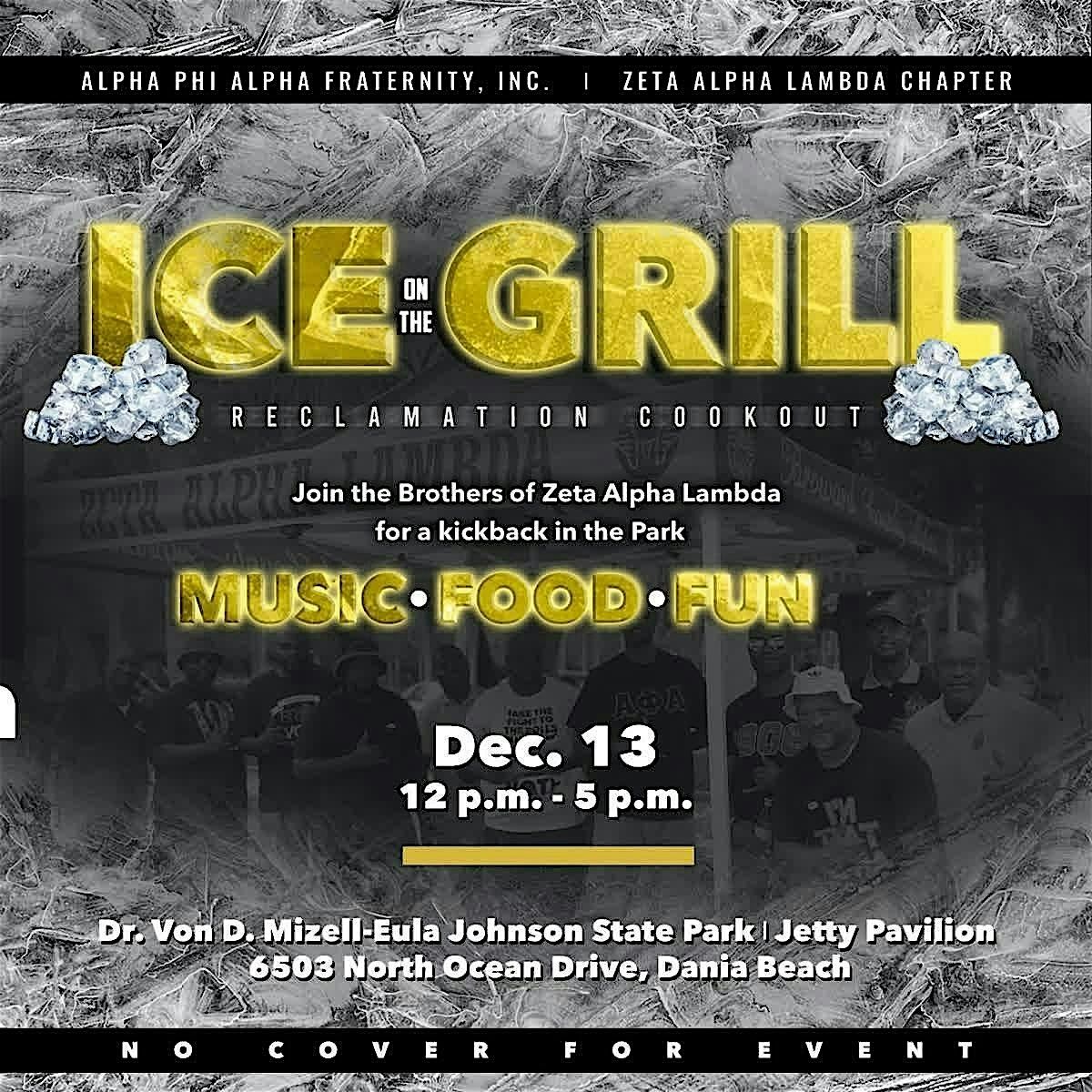 Ice on the Grill: Reclamation Cookout, 13 December | Event in Dania Beach | AllEvents
