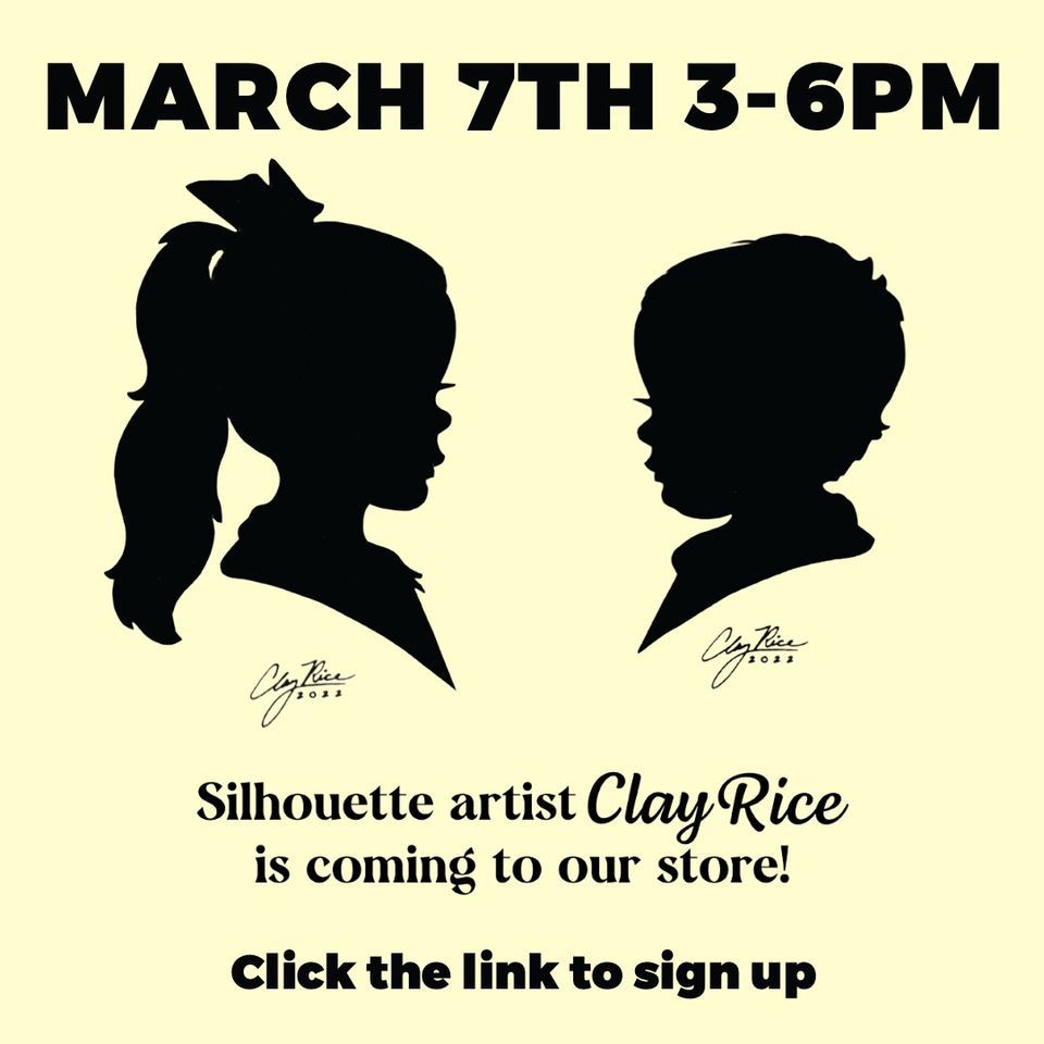 Silhouettes by Clay Rice, Learning Express Toys of Huntsville Alabama, March 7 2024 AllEvents.in