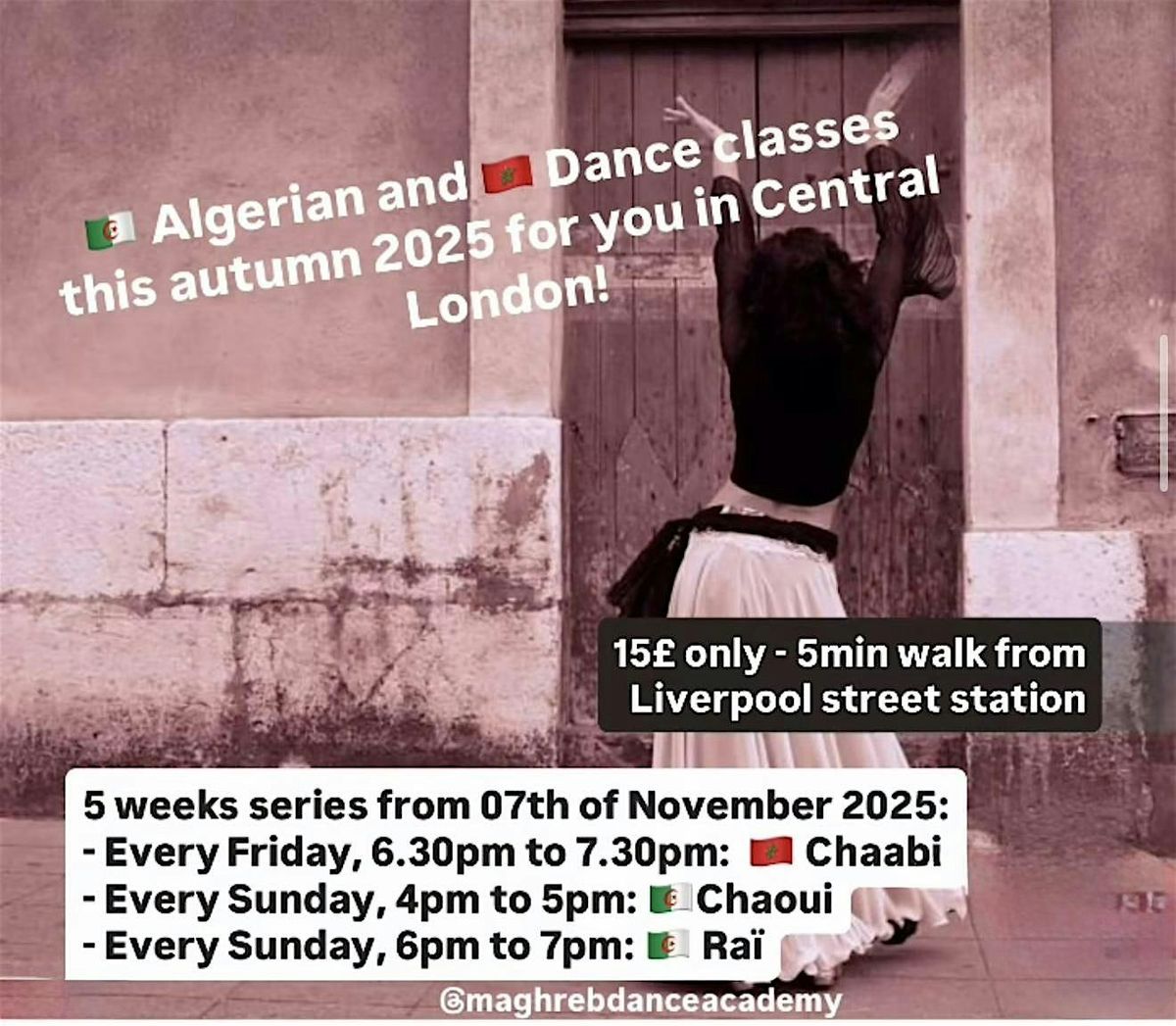 Algerian and Moroccan weekly dance classes | Event in London | AllEvents