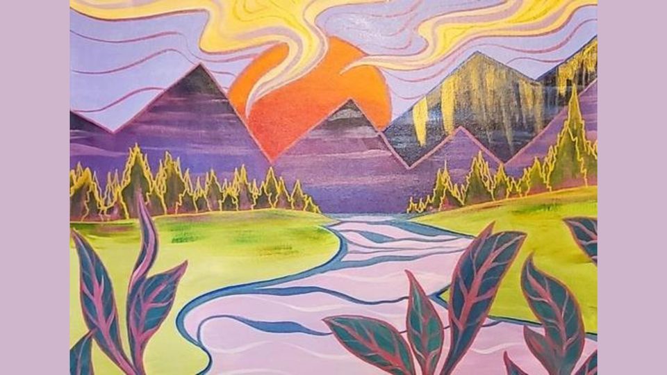 Creative Color Block Landscape with Allise Noble, Studio 23/The Arts ...