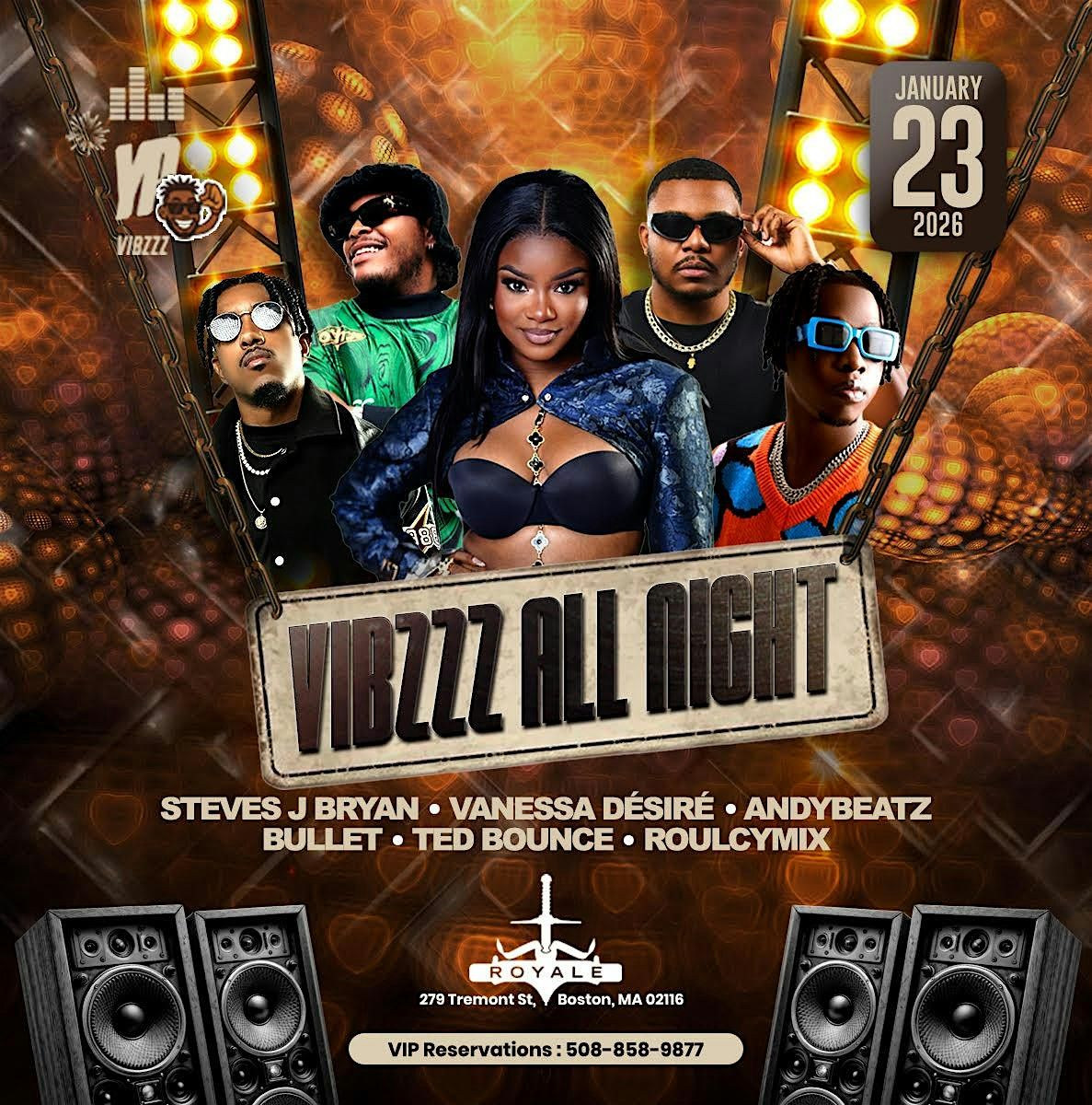 Vibzzz All Night, 23 January | Event in Boston | AllEvents