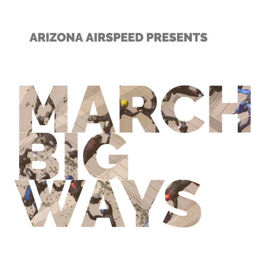 March Bigways with Nik and Mikhail, Skydive Arizona, Eloy, March 22 to March 24 AllEvents.in