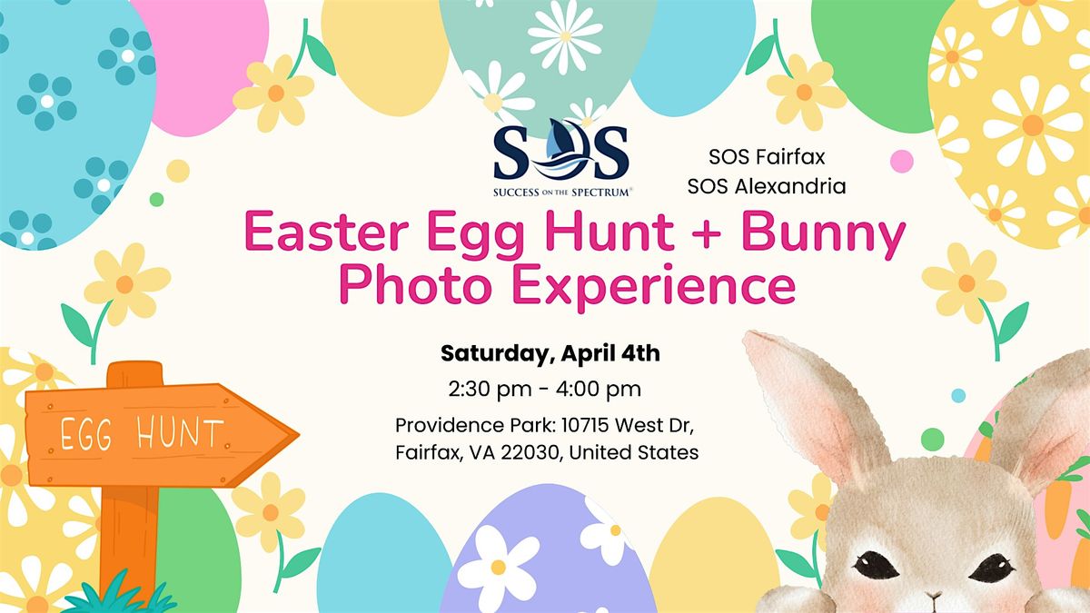 FREE AUTISM Inclusive Easter Egg Hunt + Bunny Photo Experience ...
