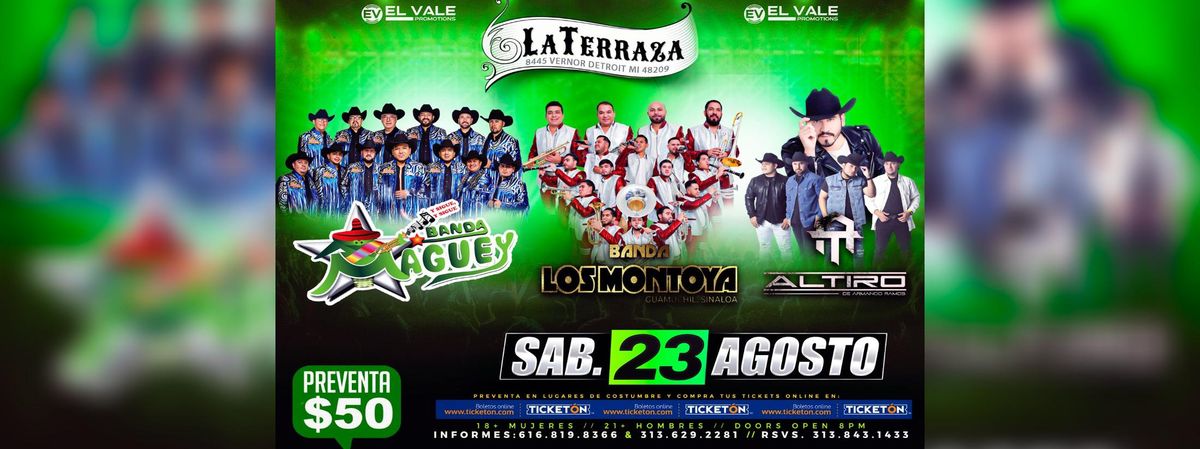 LOS MONTOYA, MAGUEY, AL TIRO, 23 August | Event in Detroit | AllEvents