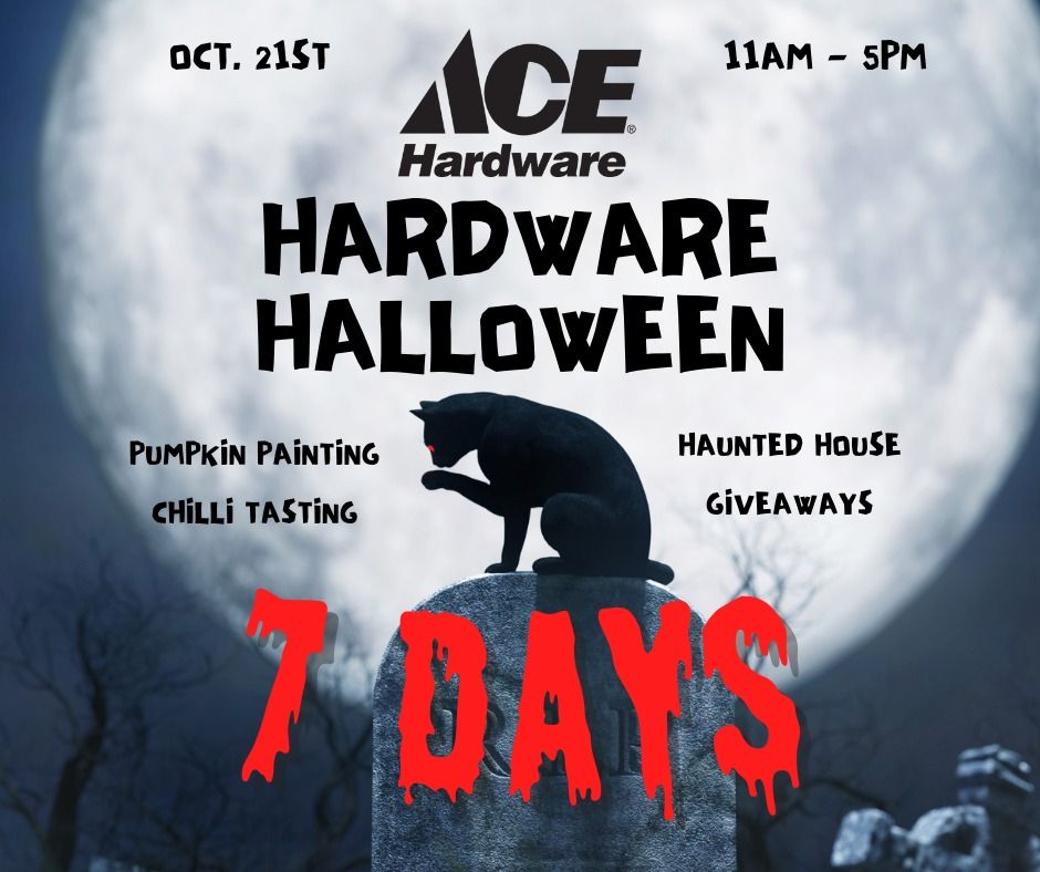 Hardware Halloween, Ace Hardware of Clifton, Grand Junction, 21 October