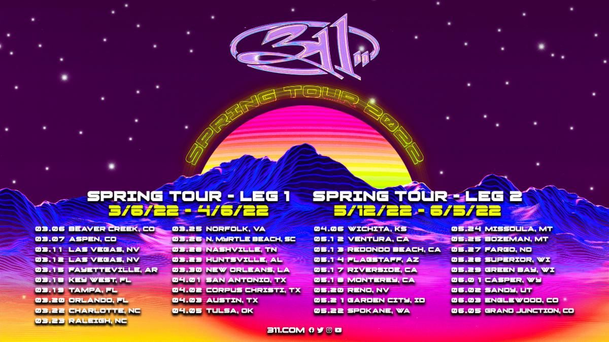 311 with The Beaches | Event in Irving | AllEvents