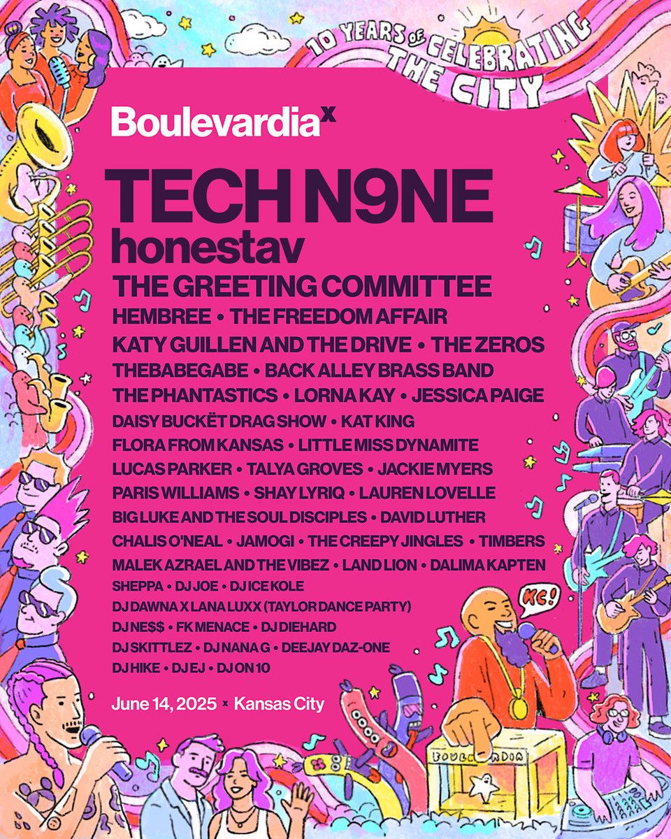 Boulevardia: Tech N9ne  Honestav  The Greeting Committee & Hembree, 13 June | Event in Kansas City | AllEvents