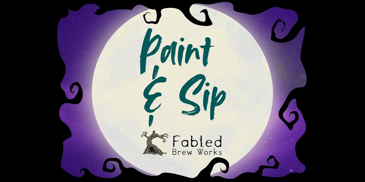 Paint & Sip at Fabled Brew Works (Nightmare Before Christmas), 10 December | Event in Erlanger | AllEvents