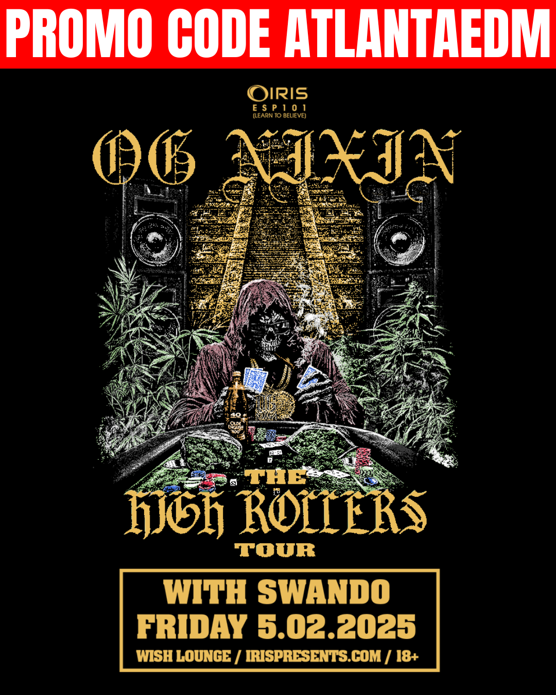 OG Nixin at Summit Music Hall, 29 August | Event in Denver | AllEvents