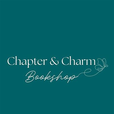 Chapter & Charm Bookshop logo
