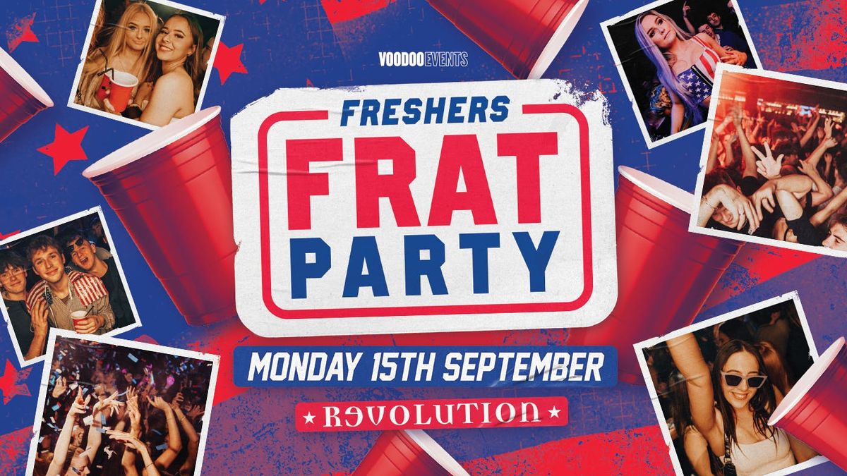 Freshers Frat Party! 🇺🇸 , 15 September | Event in Newcastle Upon Tyne | AllEvents