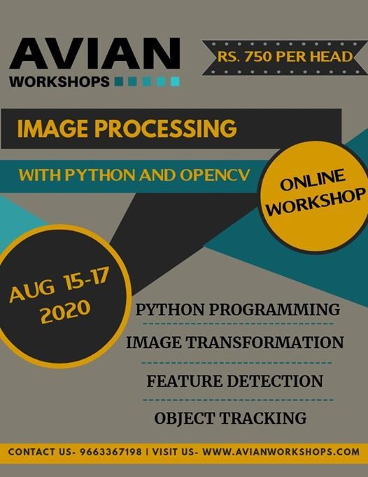 Online Workshop on Image Processing with Python & OpenCV, Find Tickets ...