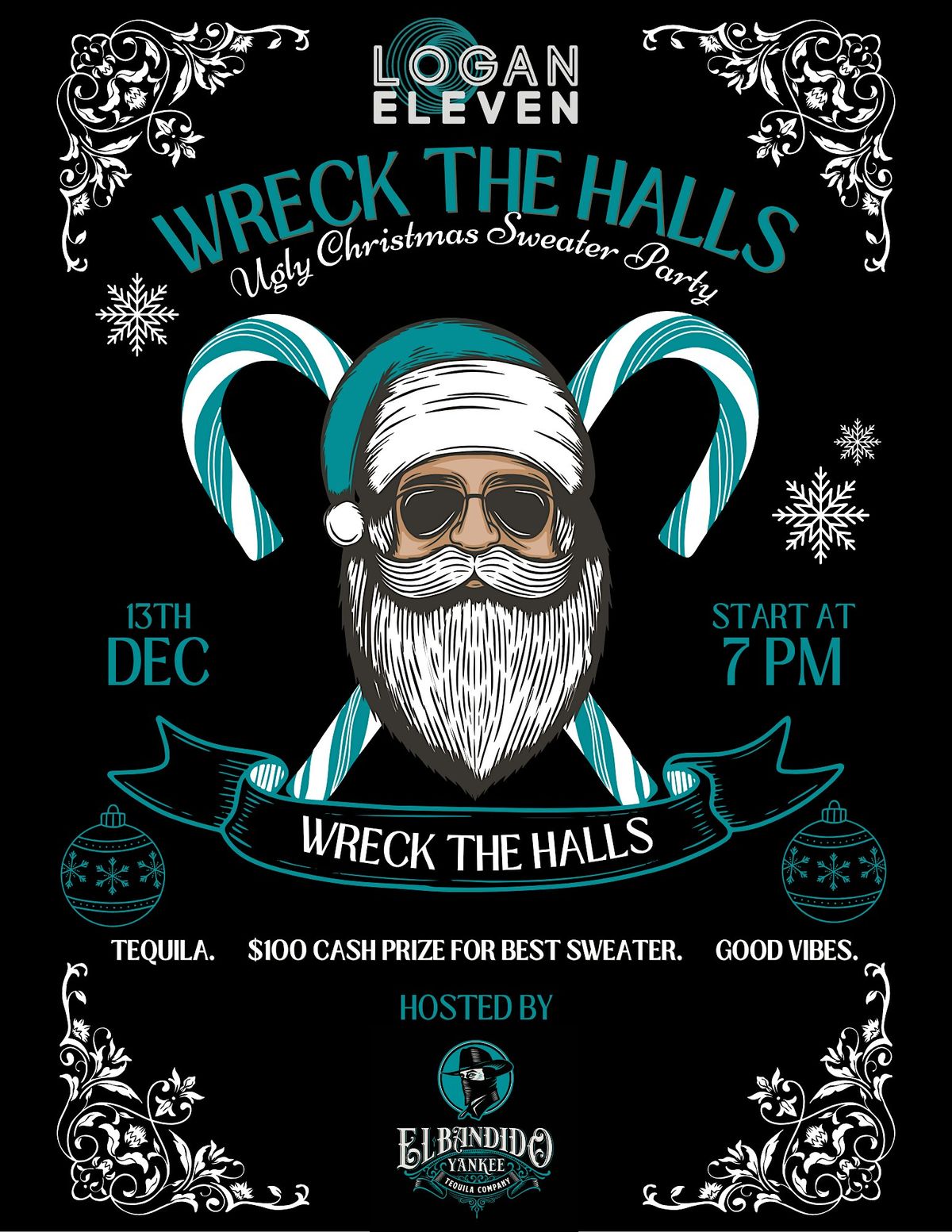 Wreck the Halls Ugly Christmas Sweater Party, 13 December | Event in Chicago | AllEvents