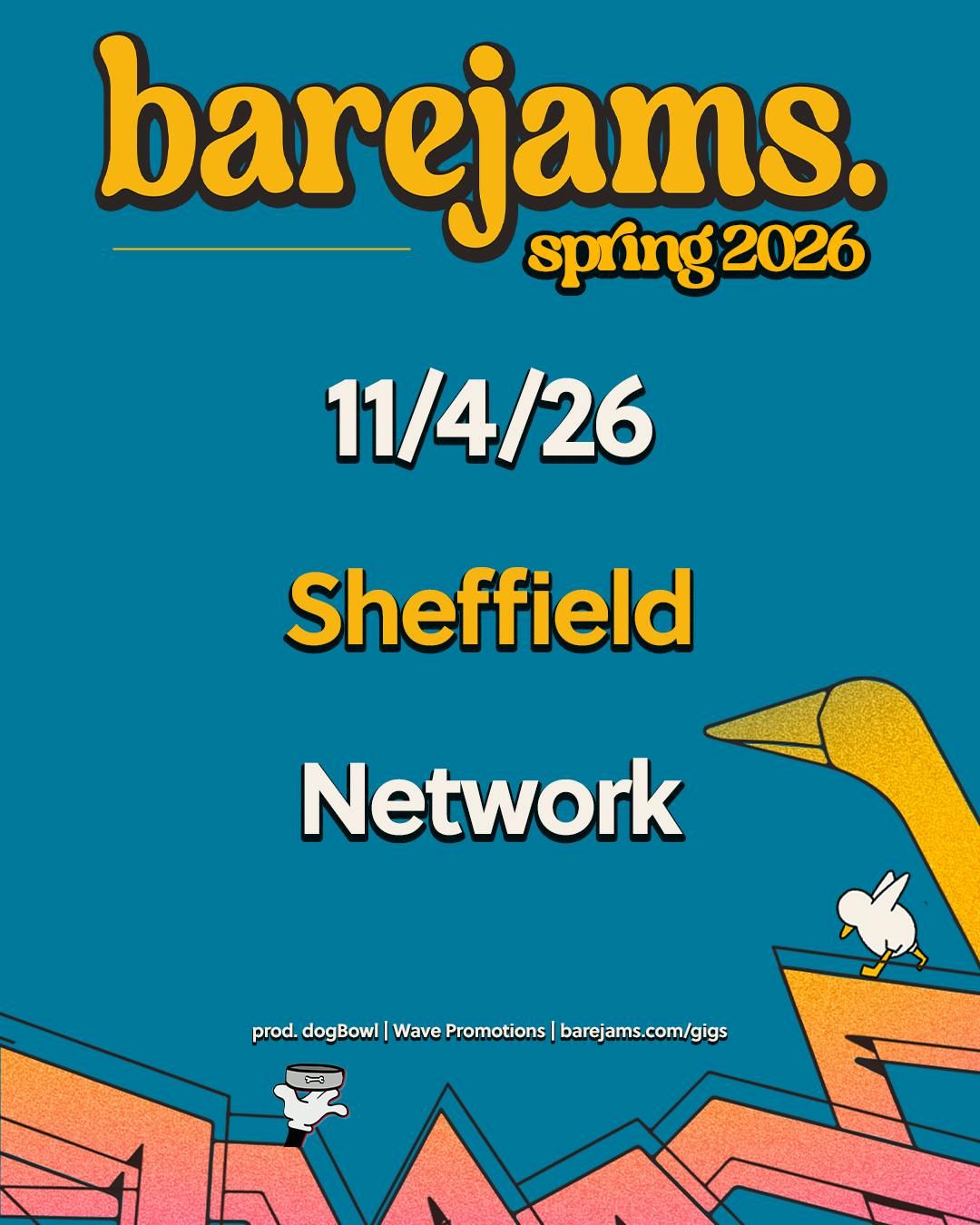 Bare Jams , 11 April | Event in Sheffield | AllEvents