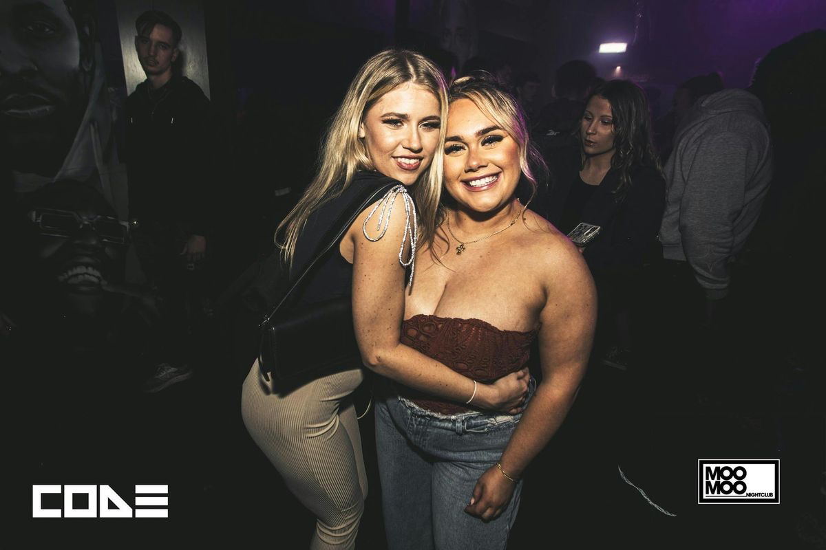 CODE Friday 2nd January At MooMoo!, 2 January | Event in Derby | AllEvents