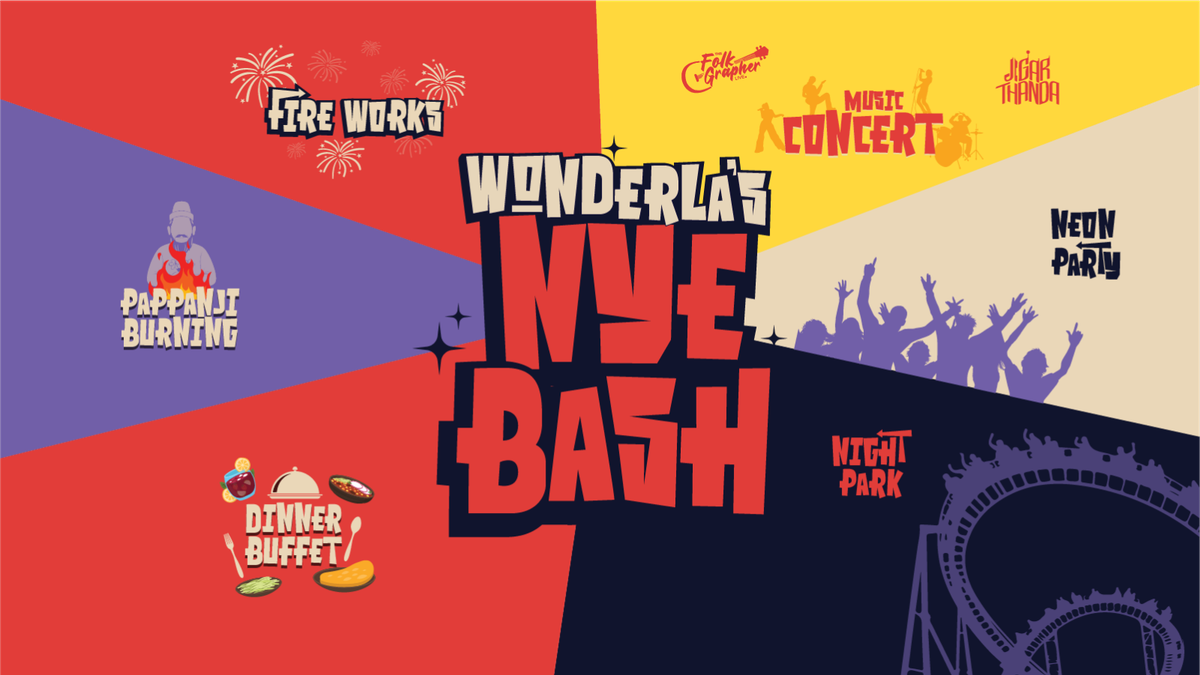 New Year Bash @ Wonderla Kochi, 31 December | Event in Ashtamichira | AllEvents