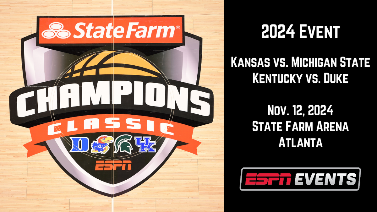 Champions Classic: Kansas v. Duke and Kentucky v. Michigan State, 18 November | Event in New York | AllEvents
