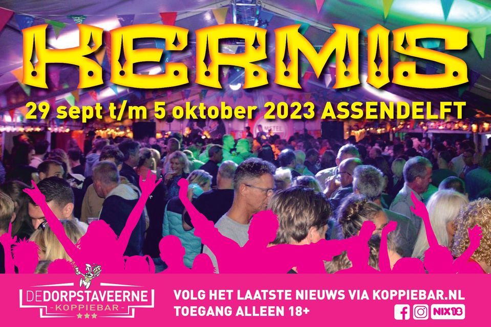KERMIS KOPPIEBAR ASSENDELFT 2025, DeDorpstaveerne/KoppieBar, Heemskerk