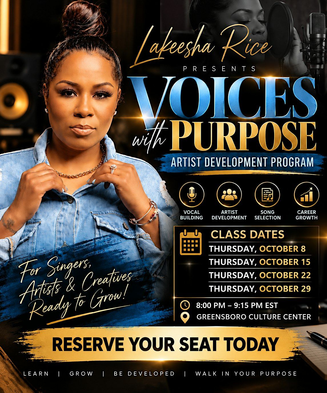 Voices Of Purpose Artist Development