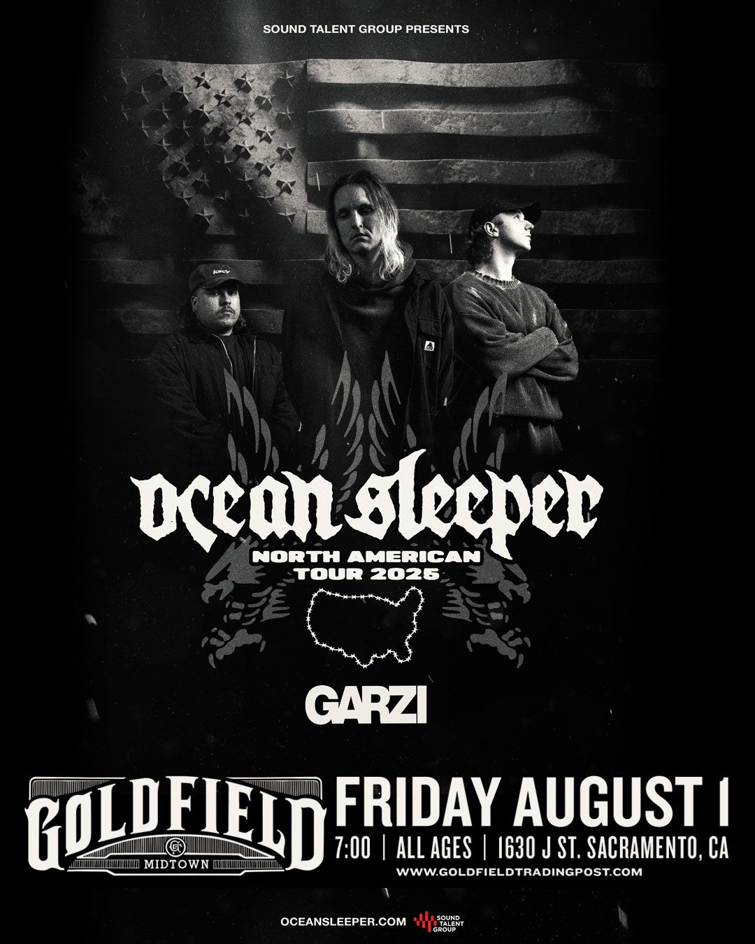 Ocean Sleeper and Garzi at Madame Lou's, 29 August | Event in Seattle | AllEvents
