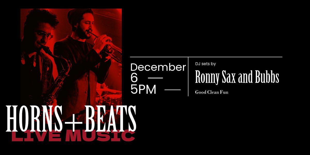 DJ sets by Ronny Sax and Bubbs, 6 December | Event in Los Angeles | AllEvents
