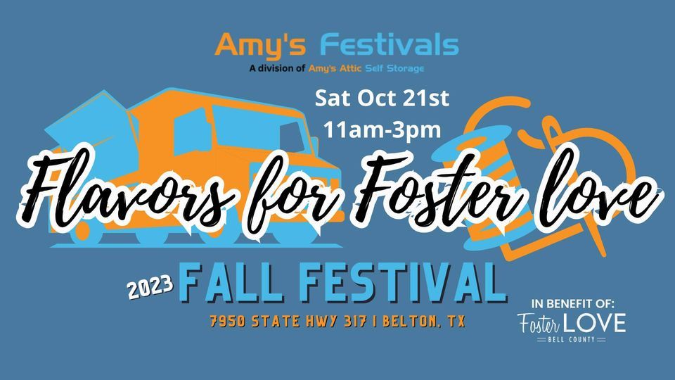 Flavors For Foster Love, Amy's Attic Self Storage (Belton, TX), 21