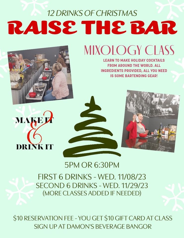 Raise the Bar (Full), Damon's Beverage and Redemption Bangor, November