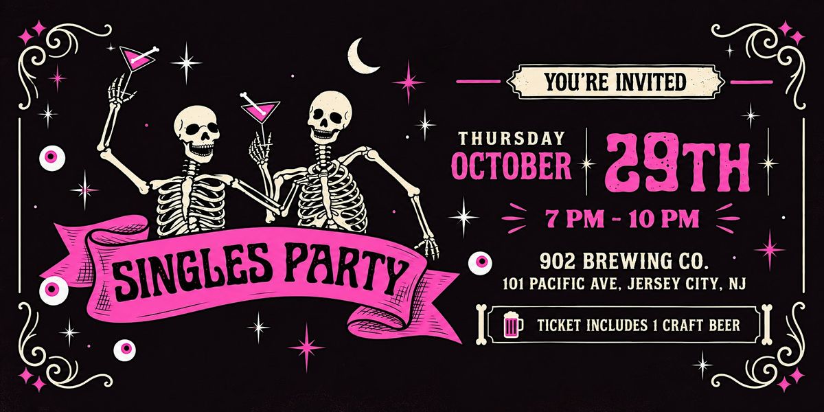 Jersey City Halloween Singles Party | Singles Mixer at 902 Brewing