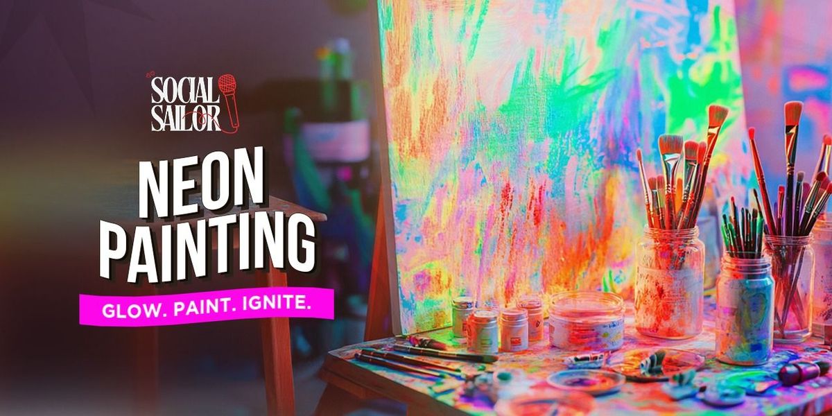 Neon Painting Date - North Region, 24 May | Event in New Delhi | AllEvents
