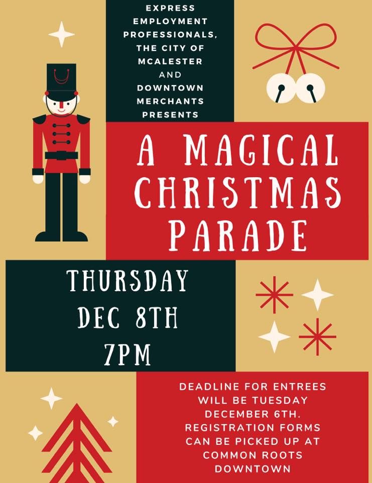 McAlester Magical Christmas Parade presented by Express Employment