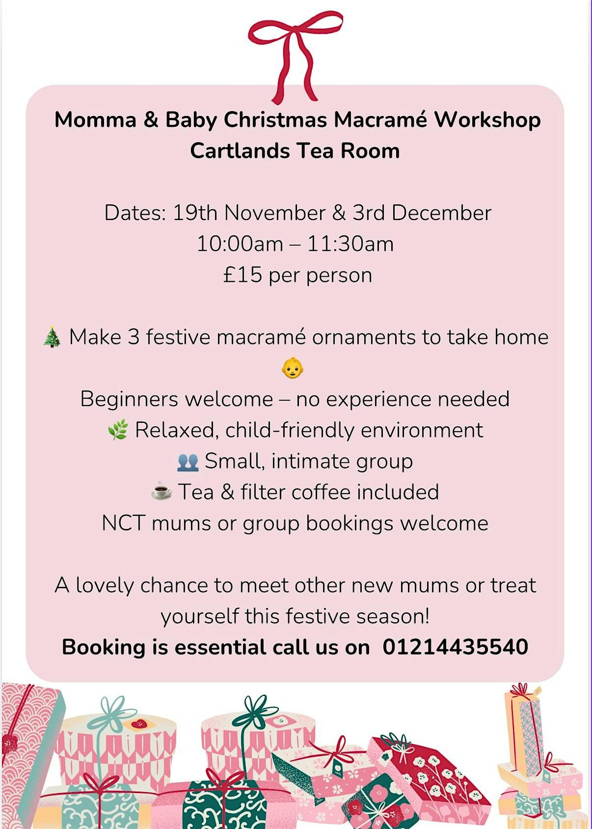 Momma and Baby Macramé | Event in Birmingham | AllEvents