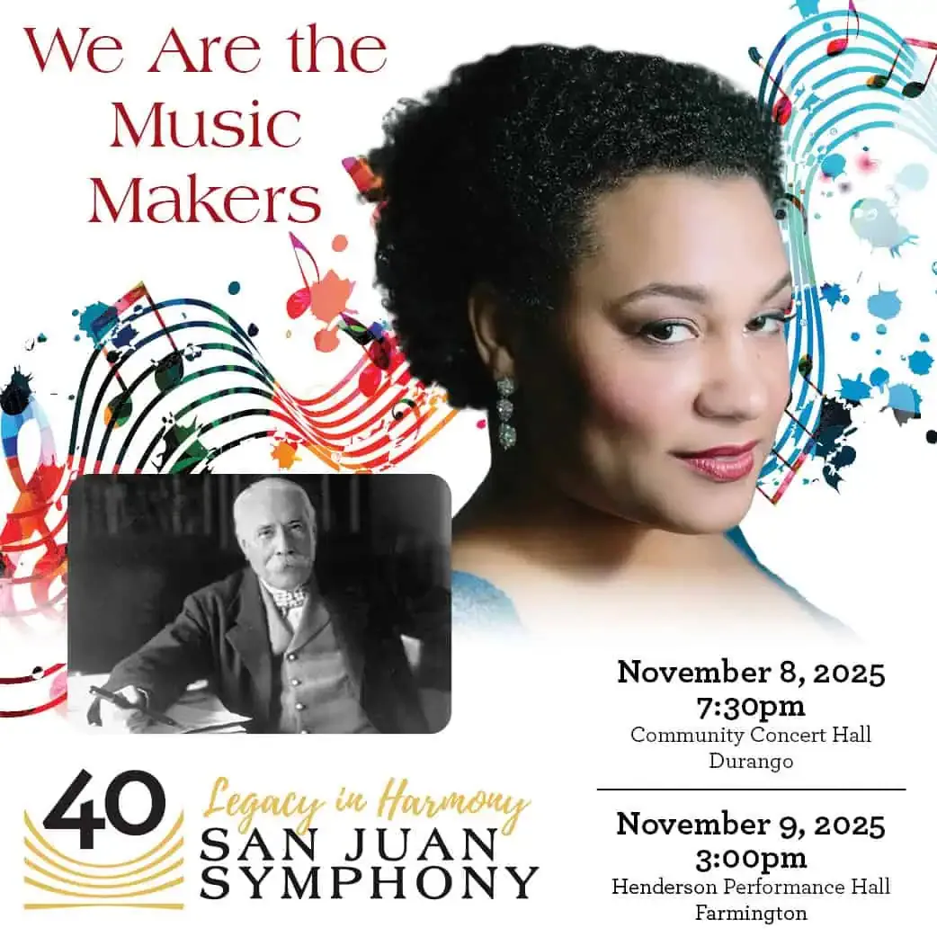 San Juan Symphony: We Are the Music Makers, 7 November | Event in Durango | AllEvents