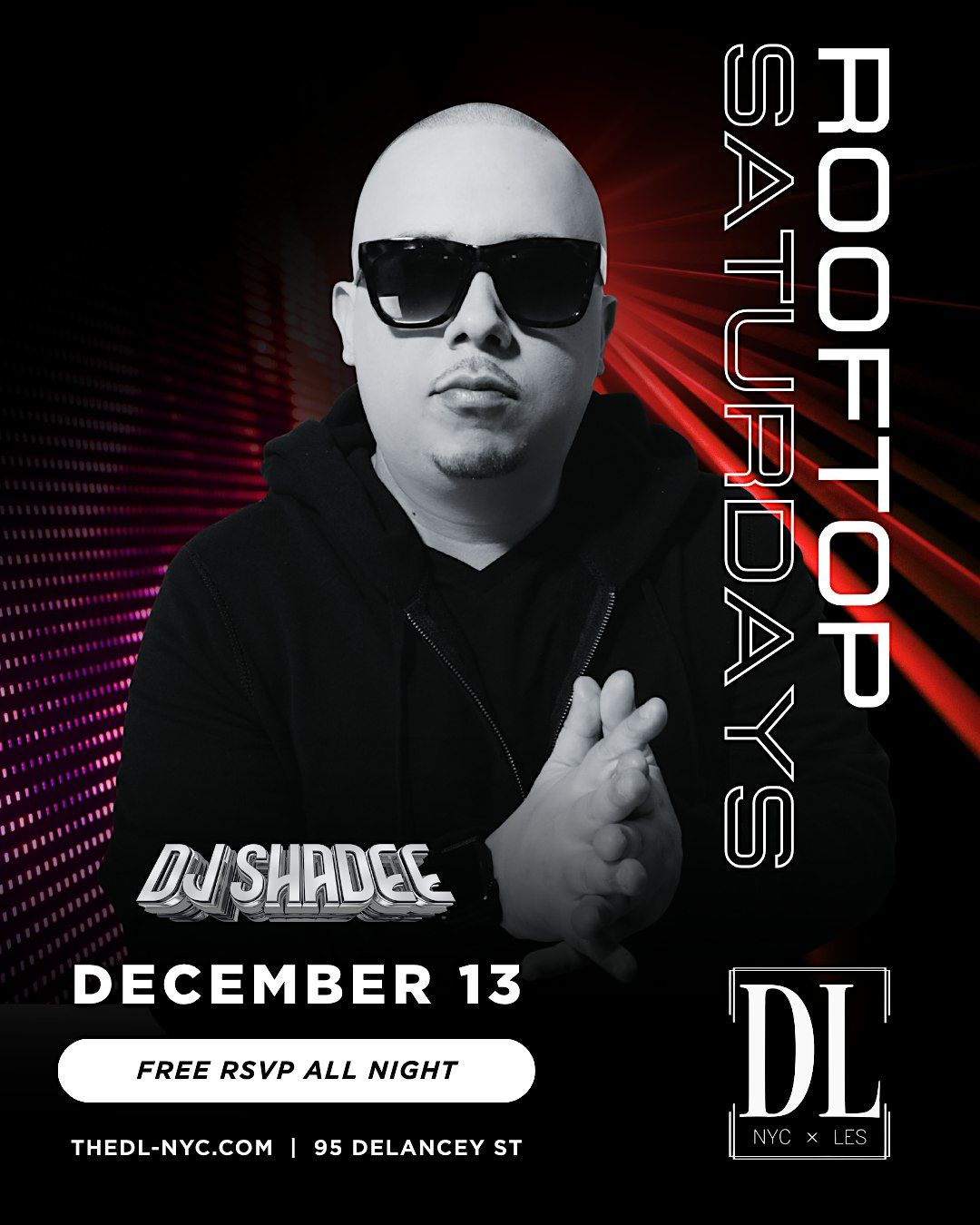 Rooftop Saturdays, 13 December | Event in New York | AllEvents