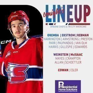 Tri-City Americans vs. Spokane Chiefs