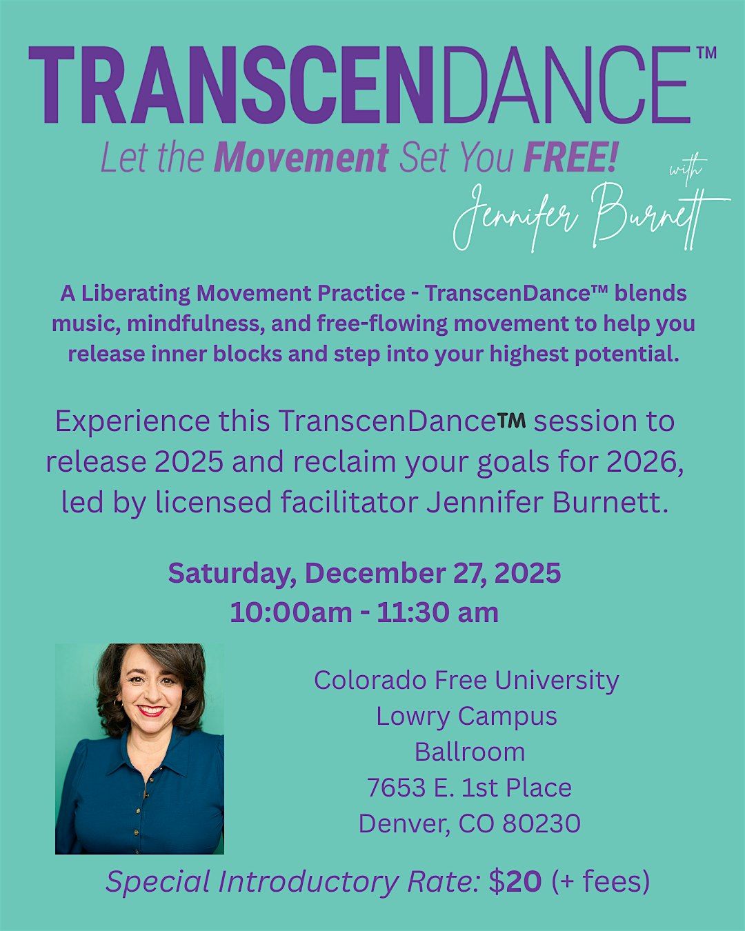 TranscenDance: Out with the Old, In with the New, 27 December | Event in Denver | AllEvents
