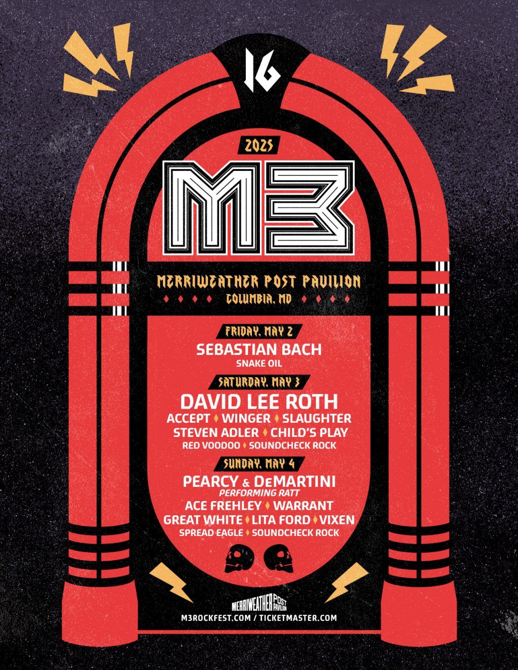 M3 Rock Festival - Sunday at Merriweather Post Pavilion, 4 May | Event in Columbia | AllEvents